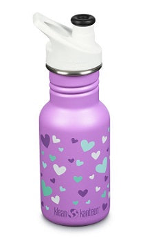 Klean Kanteen Kid Sport Narrow 355ml Orchid Hearts