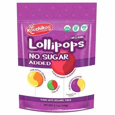 Koochikoo Lollipops (No Added Sugar)