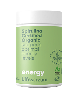 Lifestream Spirulina Certified Organic 200gm