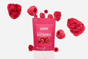 Little Beauties Crunchy New Zealand Raspberries 20gm