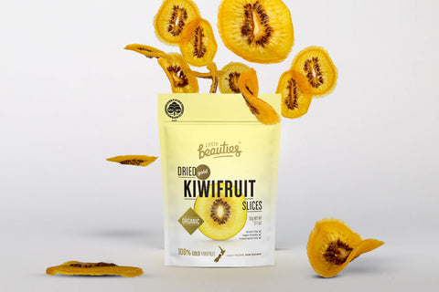 Little Beauties Chewy Organic Gold Kiwifruit Slices 20gm