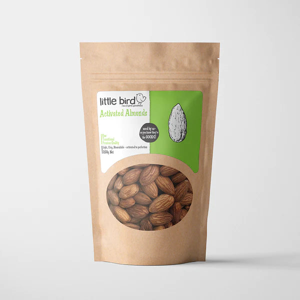 Little Bird Organic Activated Almond Nuts 250gm