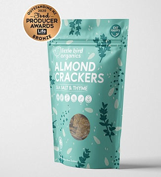 Little Bird Almond & Flax Crackers
