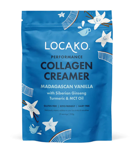 Locako Collagen Creamer - Performance - Madagascan Vanilla 300gm