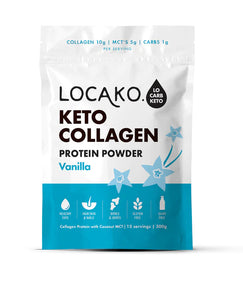 Locako Keto Collagen Protein Powder Vanilla 300g