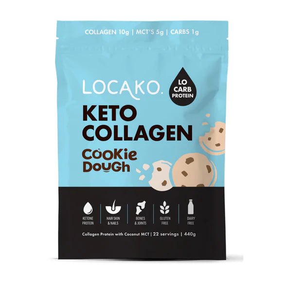 Locako Keto Collagen Cookie Dough 440gm