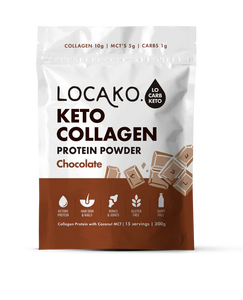 Locako Keto Collagen Protein Powder Chocolate 300g