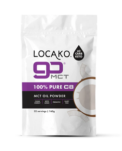Locako MCT Oil Powder GoFat 100% Pure C8 Natural 160gm