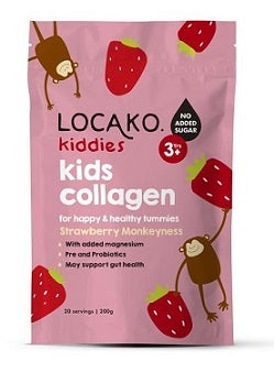 Locako Kids Collagen Strawberry Monkiness