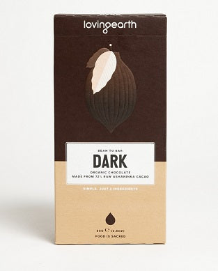 Loving Earth 72% Dark Chocolate