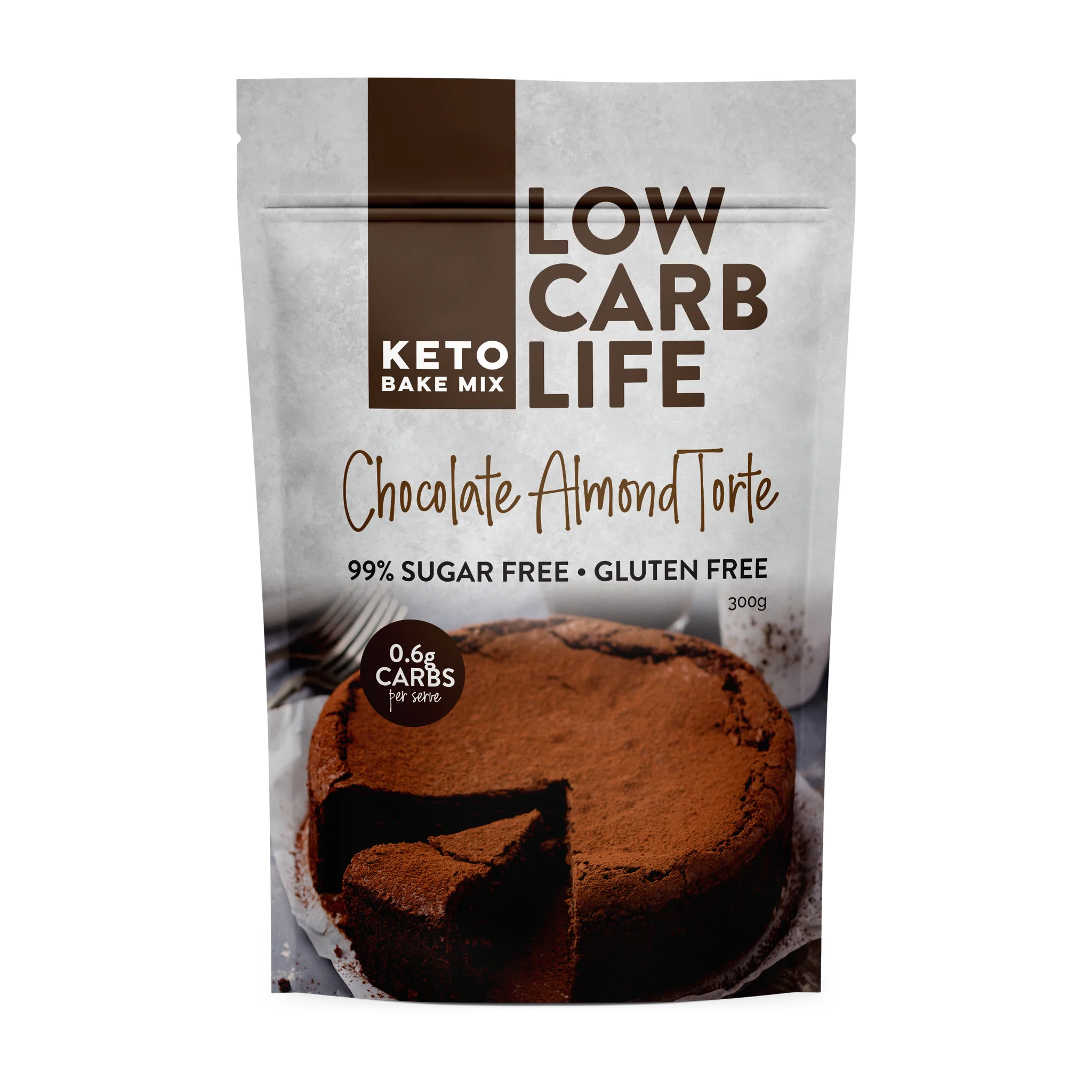Low Carb Life Chocolate Almond Torte 300gm