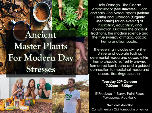 Ancient Master Plants for Modern Day Stresses