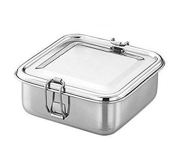 Meals In Steel Square Leak Proof Airtight Lunch Box - 10% off