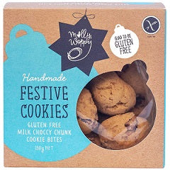 Molly Woppy Festive Cookies Milk Choccy Chunk Cookie Bites