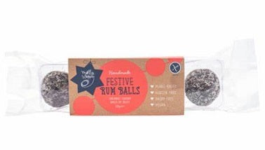 Molly Woppy Xmas Festive Rum Balls 125g