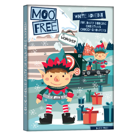 Moo Free Advent Calendar White Chocolate 2022