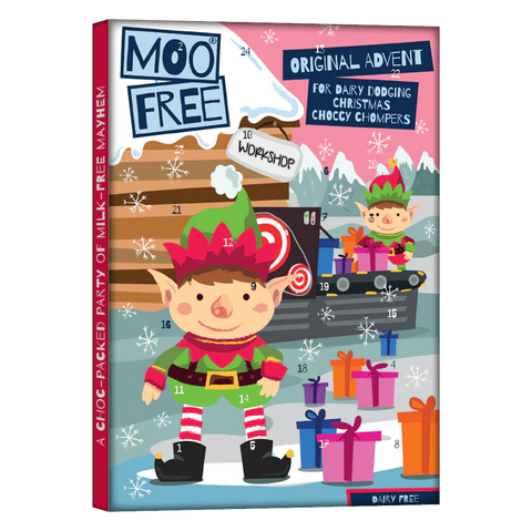 Moo Free Advent Calendar Milk Chocolate 2022