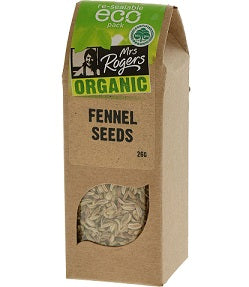 Mrs Rogers Organic Fennel Seeds