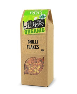 Mrs Rogers Organic Chilli Flakes
