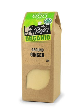 Mrs Rogers Organic Ginger Ground