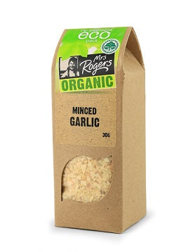 Mrs Rogers Organic Garlic Minced