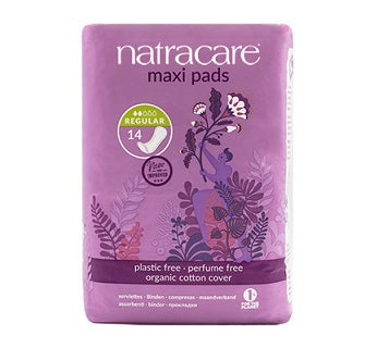 Natracare Regular Natural Maxi Pads 12pcs