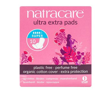 Natracare Ultra Extra Super Period Pads 10pcs