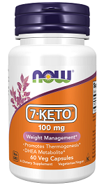 Now 7-KETO® 100 mg 60vcaps