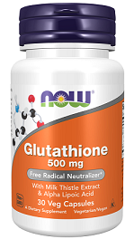 Now Foods Glutathione 500 mg 30vcaps