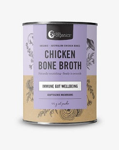 Nutra Organics Chicken Bone Broth Adaptogenic Mushroom 125gm