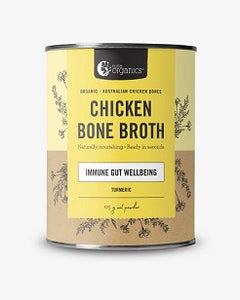 Nutra Organics Chicken Bone Broth Turmeric 125g