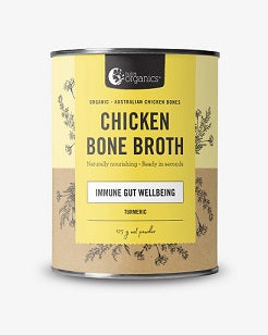 Nutra Organics Chicken Bone Broth Turmeric 125g