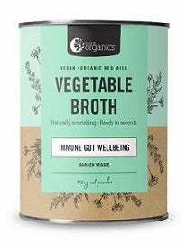 Nutra Organics Vegetable Broth Garden Veggie 125g