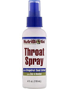 NutriBiotic GSE - Grapefruit Seed Extract Throat Spray with Zinc 118ml