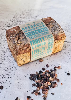 Oh My Goodness Bread Apricot, Raisin and Poppy Seed 'Fruity and Proud'