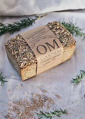 Oh My Goodness Bread Sourdough w/ Rosemary and Black Sesame