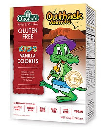 Orgran Kids Outback Animals Vanilla Cookies 175g