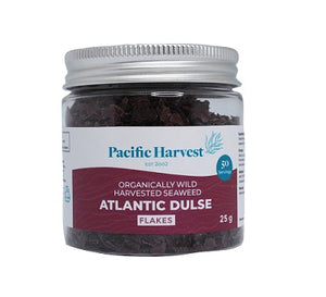 Pacific Harvest Atlantic Dulse Flakes (Raw, Wild harvested seaweed)