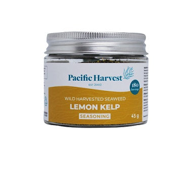 Pacific Harvest Flavoured Kelp Seasoning (NZ Made, Wild harvested) Lemon