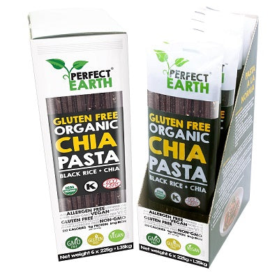 Perfect Earth Chia Pasta - Black Rice 225g