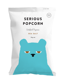 Serious Popcorn Sea Salt 70gm