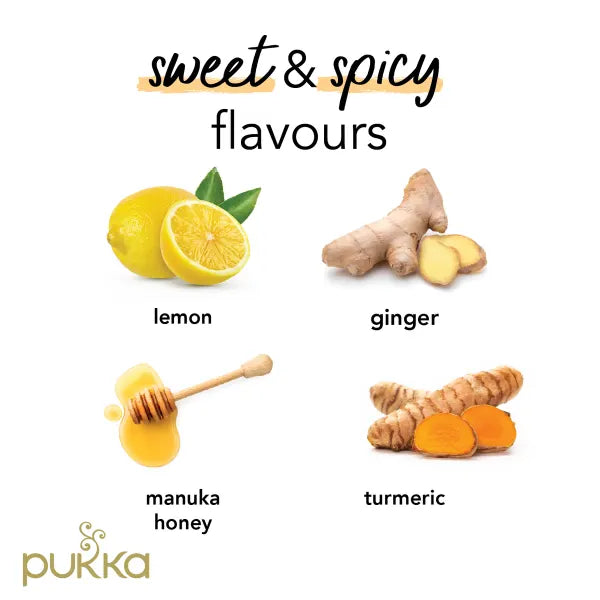 Pukka Tea Lemon, Ginger & Manuka Honey Tea 20tbags