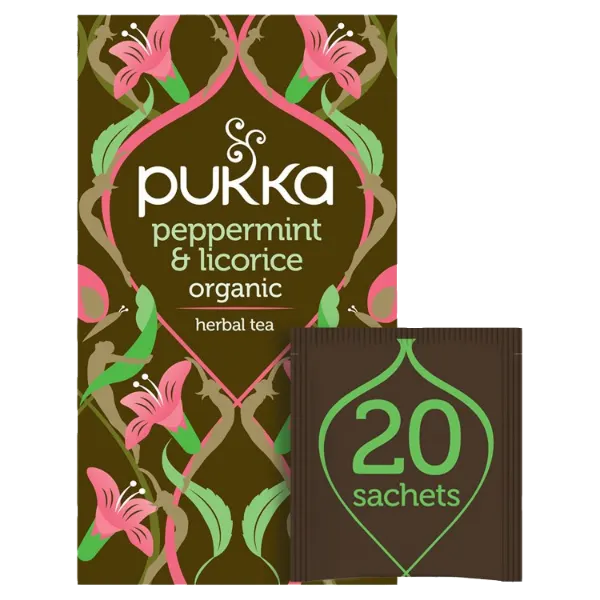 Pukka Tea Peppermint & Licorice 20tbags