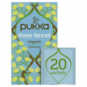 Pukka Tea Three Fennel 20tbags