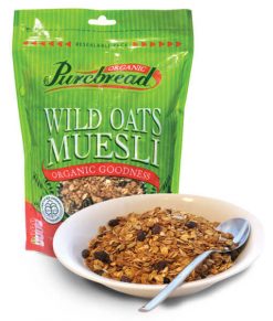 Purebread Wild Oats Muesli Organic