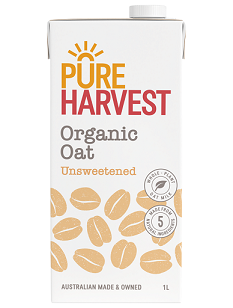 Pureharvest Organic Oat Unsweetened 1lt