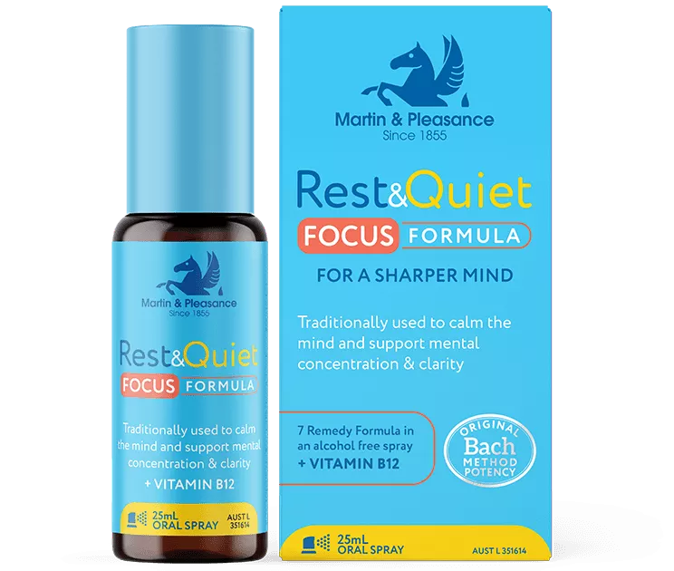Martin & Pleasance Rest&Quiet Focus Formula Spray 25mL