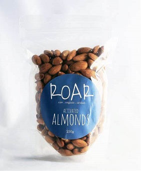 Roar Activated Almonds Raw Organic 250gm