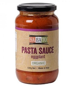 Sabato Pasta Sauce with Eggplant Organic 530g