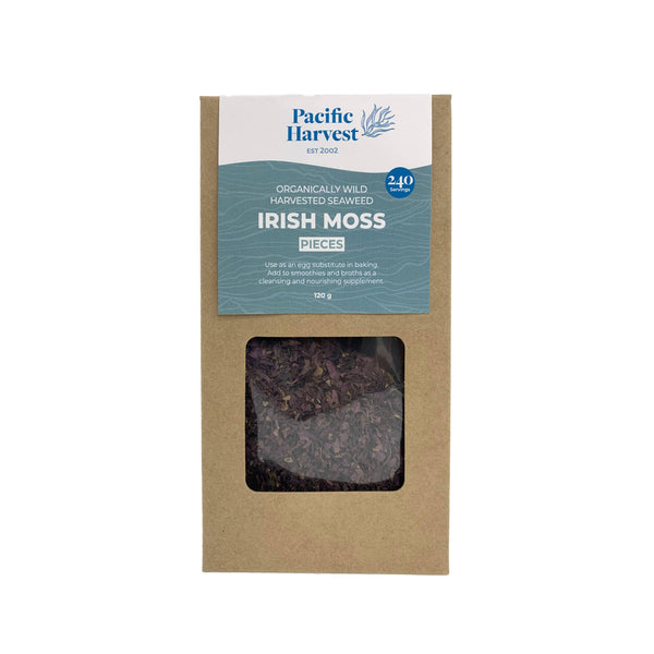 Pacific Harvest Irish Moss (Sea Moss) (Raw seaweed, Wild harvested)